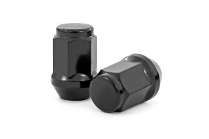 Mazda B3000 Lug Nut Set - Rough Country - Bulge Acorn Style - Black - '98-'02 Mazda B3000 Lug Nut Set - Rough Country - Bulge Acorn Style - Black - '98-'02
